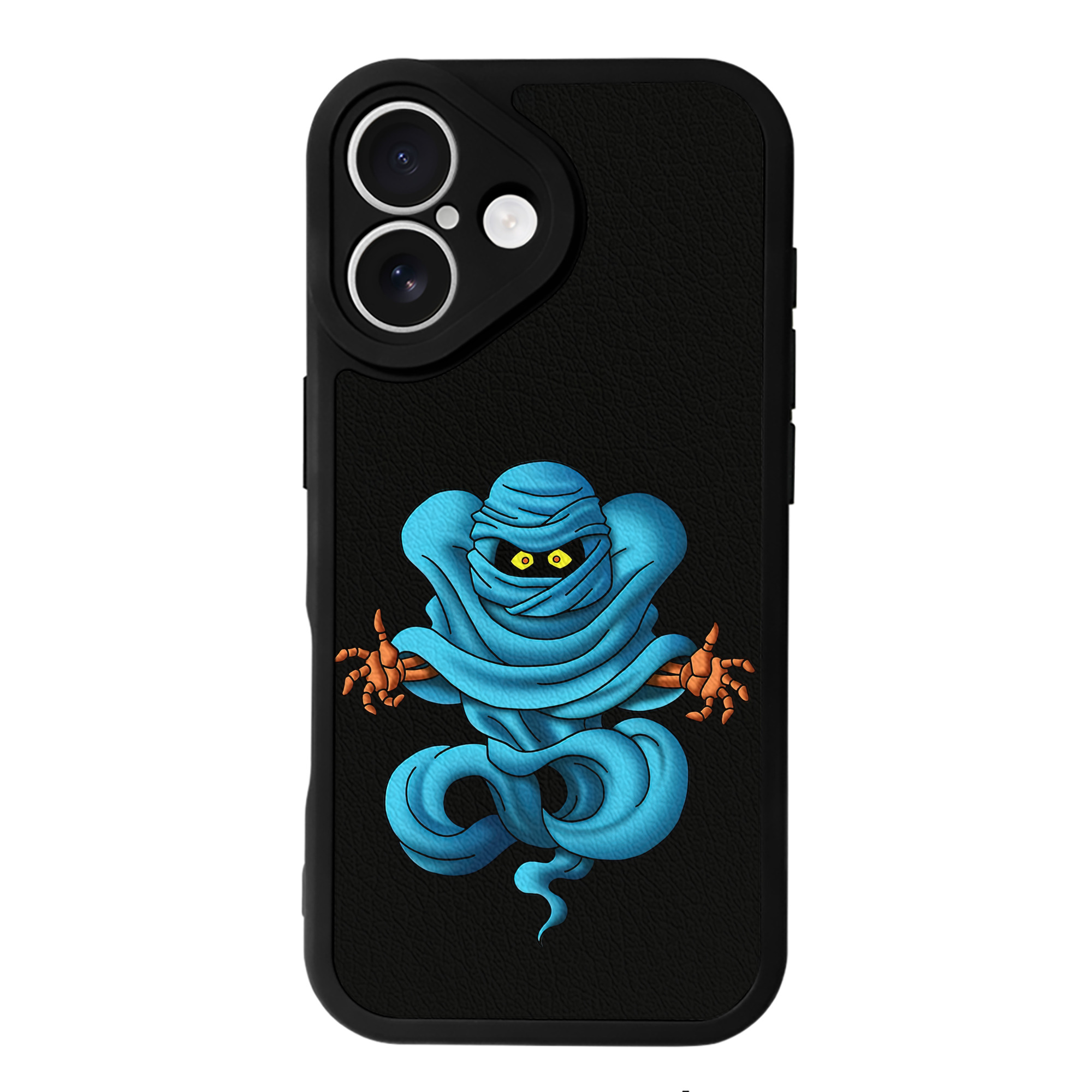 （画像用） ドラゴンクエスト Doragon Kuesuto Dragon Quest 【iPhone 16シリーズ対応】シリコンスマホケース（レザー調） 材質：シリコン